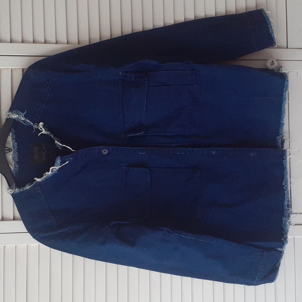 Y2K Zara Denim Jacket Large